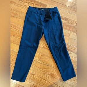 LOFT Marissa Fit Teal/ Blue Capri  Pants